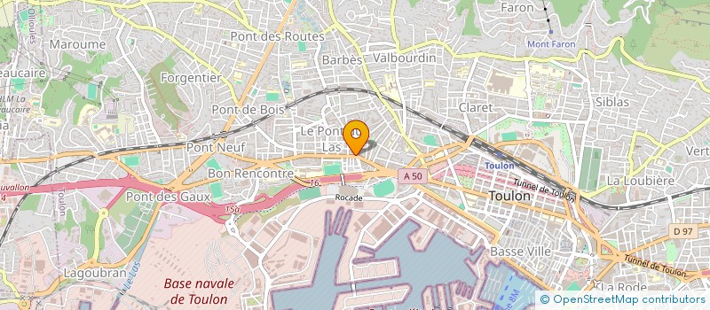 localisation de l'entreprise MONSIEUR ILYESS JAMAI  TOULON