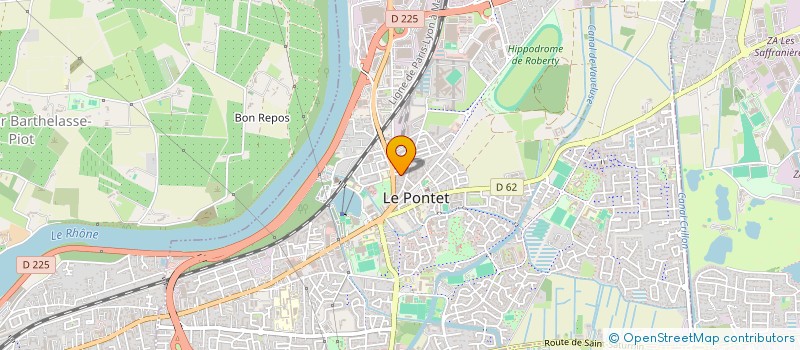 localisation de l'entreprise MONSIEUR ILYESSE BENDOUDOU  LE PONTET