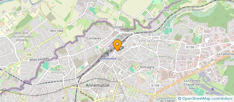 localisation de l'entreprise MONSIEUR ILYESSE KHELAIFIA à ANNEMASSE