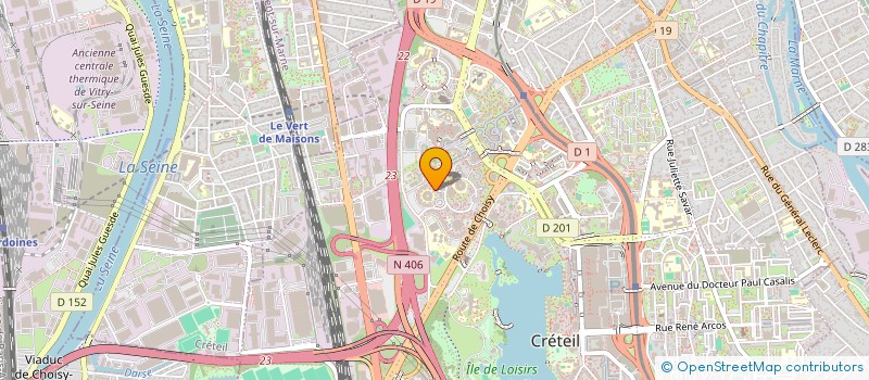 localisation de l'entreprise MONSIEUR IMAD ABADI  CRETEIL