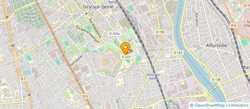 localisation de l'entreprise MONSIEUR IMAD ABDELREHIM  IVRY-SUR-SEINE