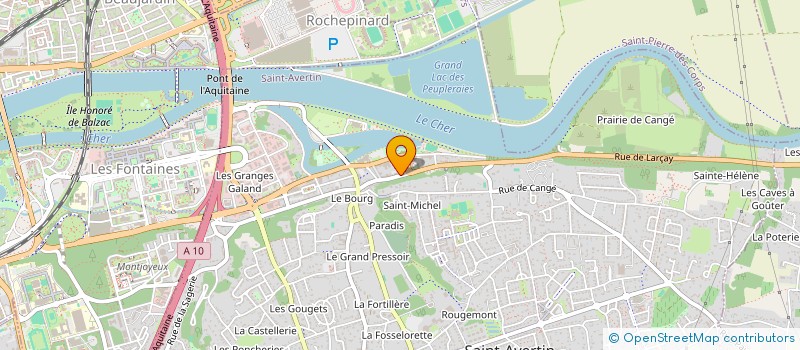 localisation de l'entreprise MONSIEUR IMAD ADAM MOHAMED  SAINT-AVERTIN