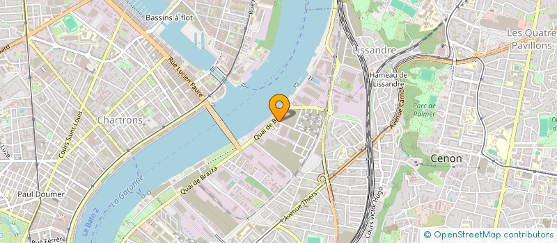 localisation de l'entreprise MONSIEUR IMAD ADNI  BORDEAUX