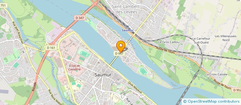 localisation de l'entreprise MONSIEUR IMAD ALHARAKI  SAUMUR