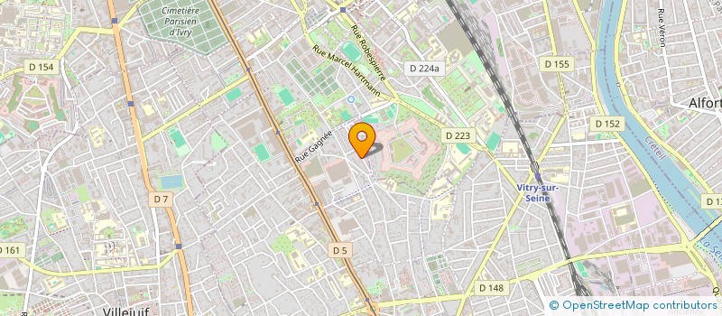 localisation de l'entreprise MONSIEUR IMAD AMIMI  VITRY-SUR-SEINE