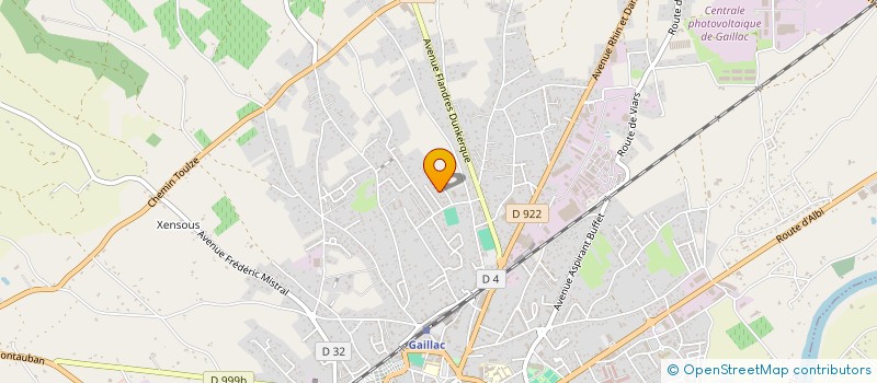 localisation de l'entreprise MONSIEUR IMAD ATTAHIRI  GAILLAC