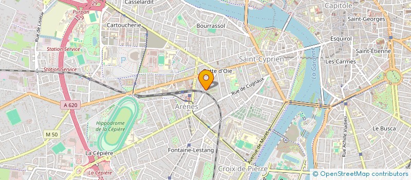 localisation de l'entreprise MONSIEUR IMAD ATTOU  TOULOUSE