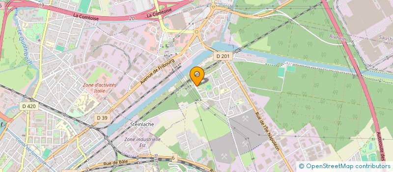 localisation de l'entreprise MONSIEUR IMAD AZIZ  RIXHEIM