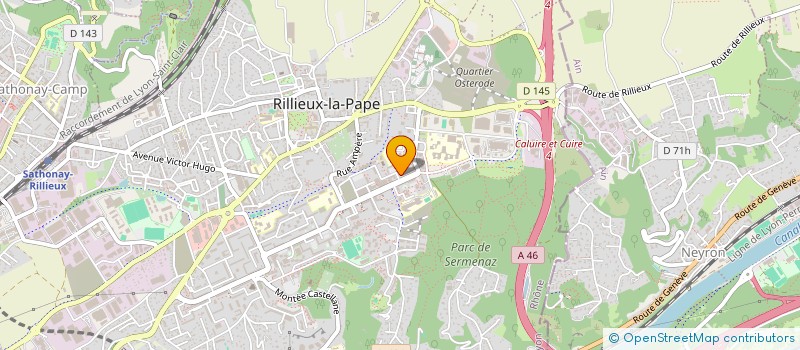localisation de l'entreprise MONSIEUR IMAD BELHADJ ALI à RILLIEUX-LA-PAPE