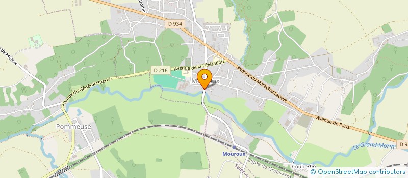 localisation de l'entreprise MONSIEUR IMAD BENCHALOUCHE  MOUROUX