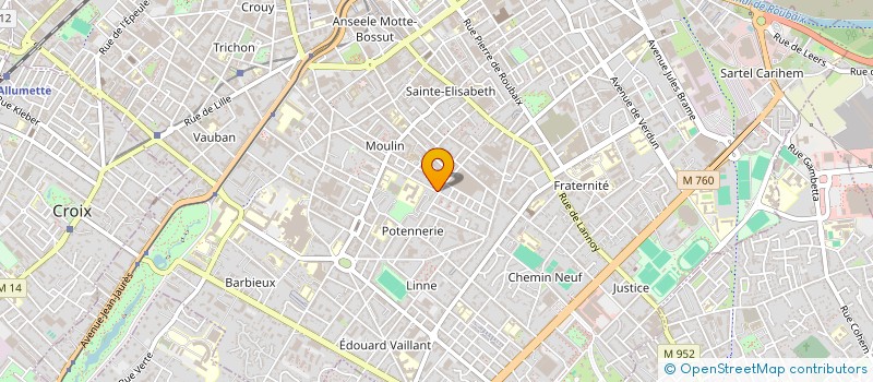 localisation de l'entreprise MONSIEUR IMAD BOUIDIA  ROUBAIX