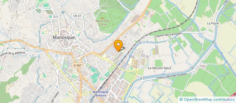 localisation de l'entreprise MONSIEUR IMAD BOUZELMAT à MANOSQUE