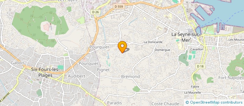 localisation de l'entreprise MONSIEUR IMAD CHERIF à LA SEYNE-SUR-MER