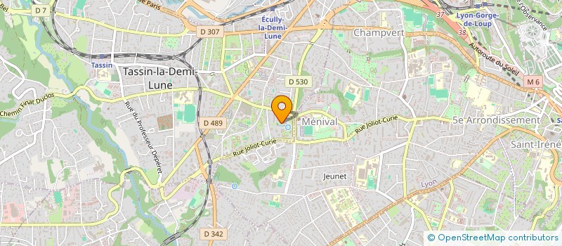 localisation de l'entreprise MONSIEUR IMAD CHOUKI  TASSIN-LA-DEMI-LUNE