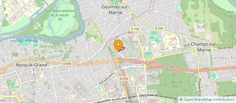 localisation de l'entreprise MONSIEUR IMAD-DINE DAHMANI  CHAMPS-SUR-MARNE