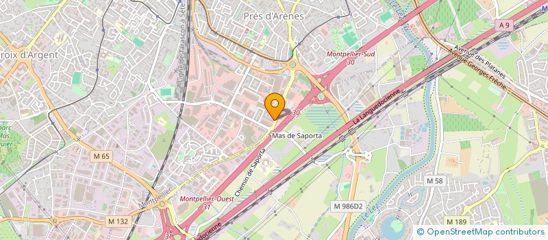 localisation de l'entreprise MONSIEUR IMAD DLIGUI  MONTPELLIER