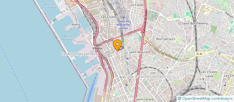 localisation de l'entreprise MONSIEUR IMAD-EDDIN BOUABIDI  MARSEILLE
