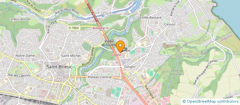 localisation de l'entreprise MONSIEUR IMAD-EDDINE BAZARI à SAINT-BRIEUC