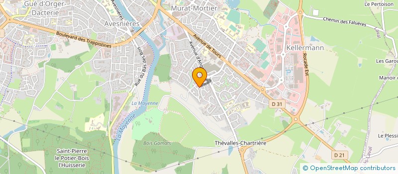 localisation de l'entreprise MONSIEUR IMAD EDDINE BELAZZOUG  CERGY