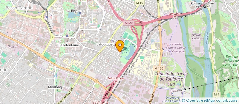 localisation de l'entreprise MONSIEUR IMAD-EDDINE BERRAHMA à TOULOUSE