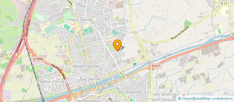 localisation de l'entreprise MONSIEUR IMAD EDDINE FIDAH  PERPIGNAN