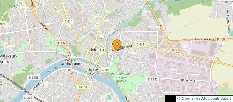 localisation de l'entreprise MONSIEUR IMAD-EDDINE SALEH IBRAHIM  MELUN
