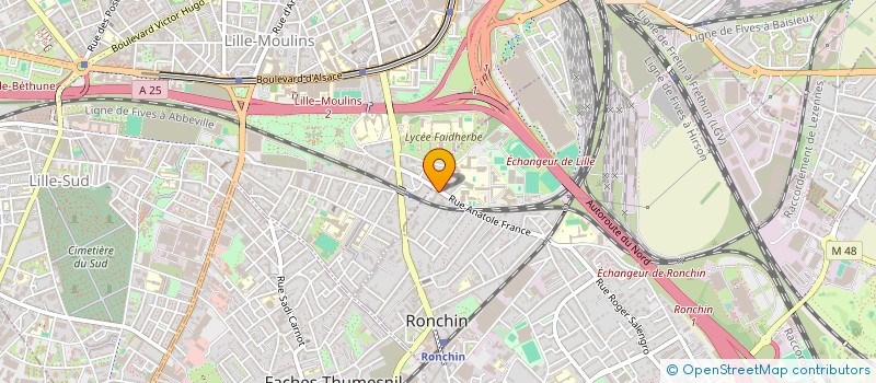 localisation de l'entreprise MONSIEUR IMAD EL ARBAOUI  RONCHIN