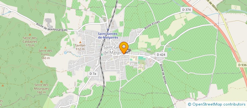 localisation de l'entreprise MONSIEUR IMAD EL ASLOUNI  SAINT-GENIES-DE-MALGOIRES