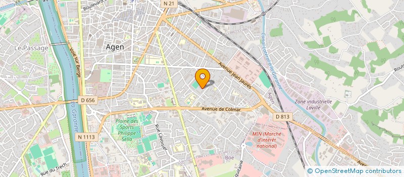 localisation de l'entreprise MONSIEUR IMAD EL AZZOUZI ACHAHBAR  AGEN