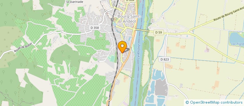 localisation de l'entreprise MONSIEUR IMAD EL BOUKRIOUI  BOURG-SAINT-ANDEOL