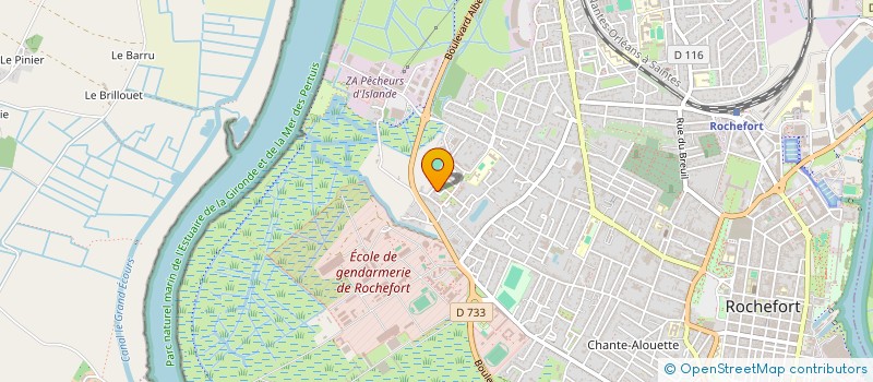 localisation de l'entreprise MONSIEUR IMAD EL HADDAD  ROCHEFORT