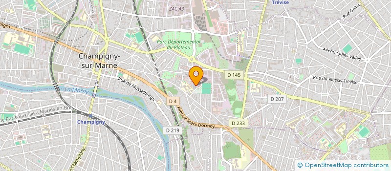 localisation de l'entreprise MONSIEUR IMAD EL KHOURY à CHAMPIGNY-SUR-MARNE