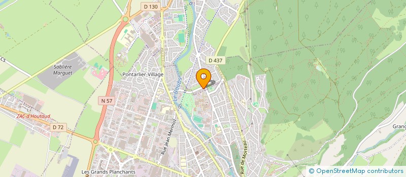 localisation de l'entreprise MONSIEUR IMAD EL MELLOUKI  DOUBS