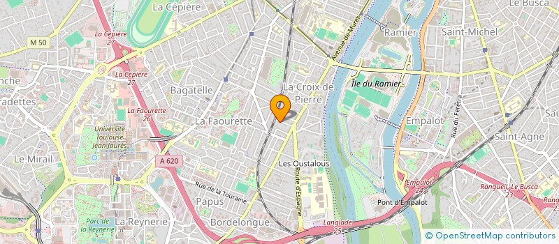 localisation de l'entreprise MONSIEUR IMAD ELKIHEL à TOULOUSE