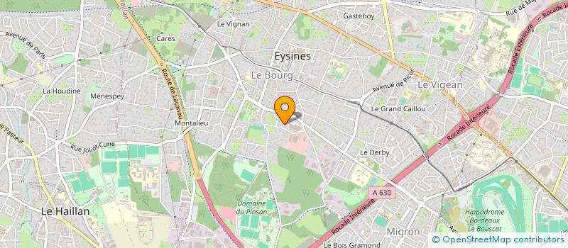 localisation de l'entreprise MONSIEUR IMAD ESSRHIR  EYSINES