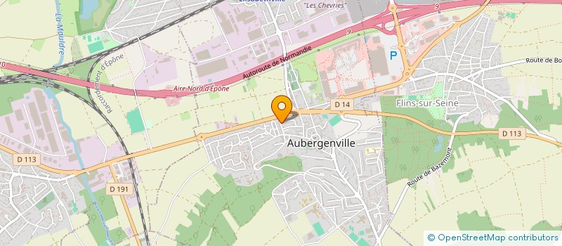 localisation de l'entreprise MONSIEUR IMAD EZZIKOURI à AUBERGENVILLE