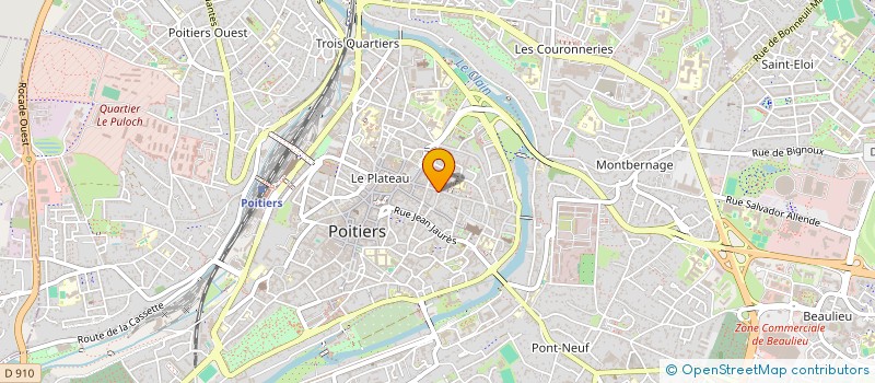 localisation de l'entreprise MONSIEUR IMAD GEBRAN  POITIERS
