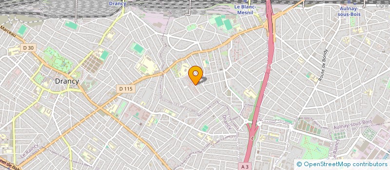 localisation de l'entreprise MONSIEUR IMAD HAFRAOUI  LE BLANC-MESNIL