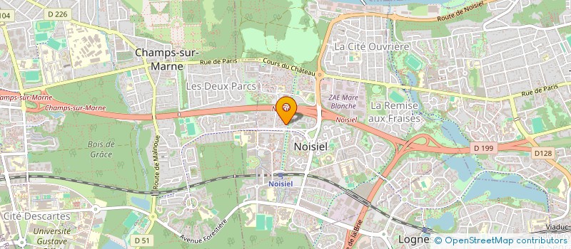 localisation de l'entreprise MONSIEUR IMAD HAJI  NOISIEL