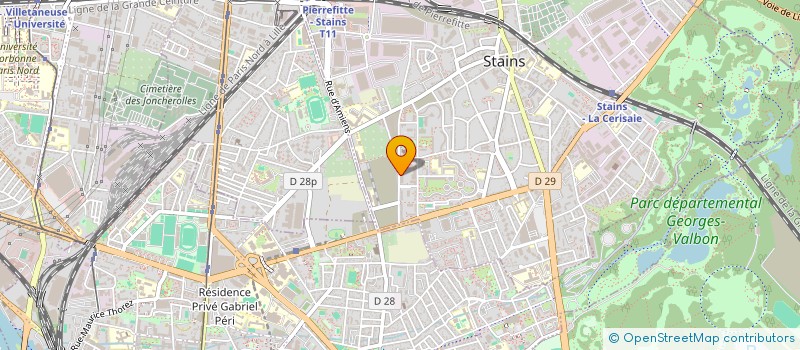 localisation de l'entreprise MONSIEUR IMAD HAMEL à STAINS