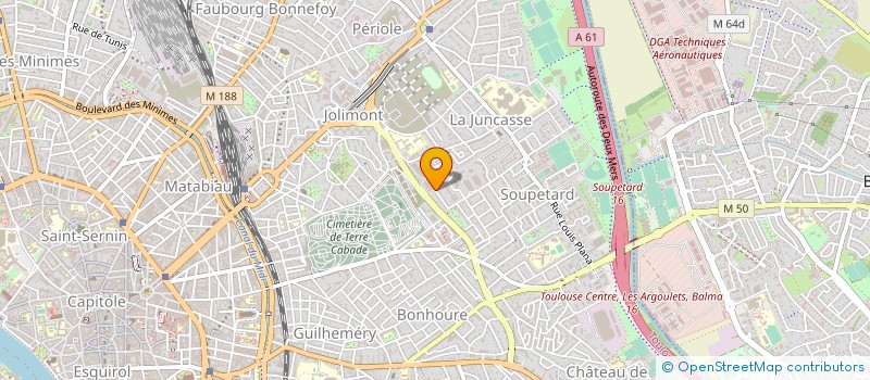 localisation de l'entreprise MONSIEUR IMAD HAMMOUCHE à TOULOUSE