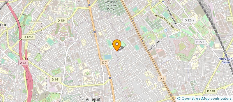 localisation de l'entreprise MONSIEUR IMAD HAMRI à VILLEJUIF