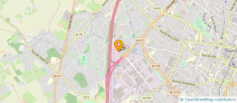 localisation de l'entreprise MONSIEUR IMAD HANI  BONDUES