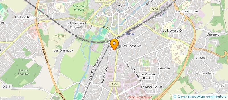 localisation de l'entreprise MONSIEUR IMAD HAOUACHE à DREUX