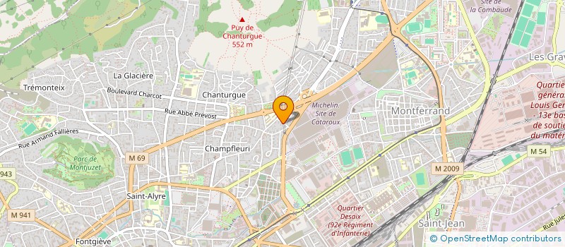 localisation de l'entreprise MONSIEUR IMAD HENDOUIL  CLERMONT-FERRAND