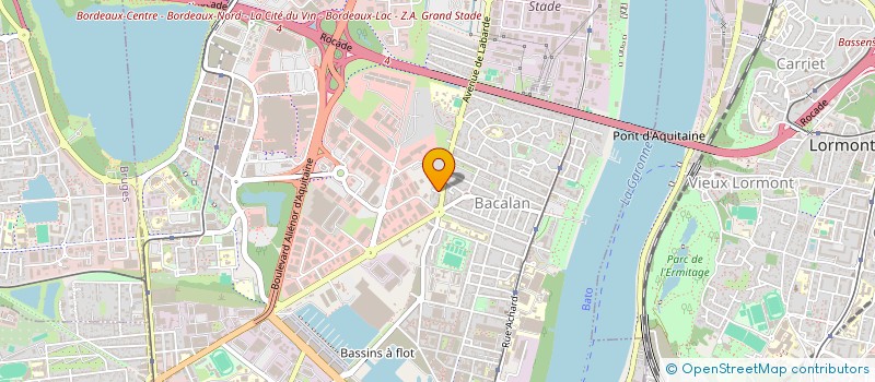 localisation de l'entreprise MONSIEUR IMAD HERZI  BORDEAUX