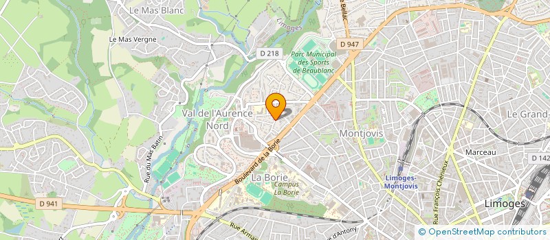 localisation de l'entreprise MONSIEUR IMAD IKENE à LIMOGES