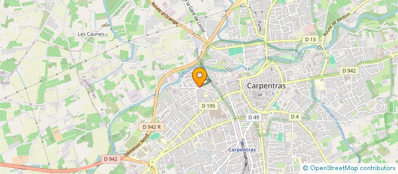 localisation de l'entreprise MONSIEUR IMAD KACHMIR à CARPENTRAS