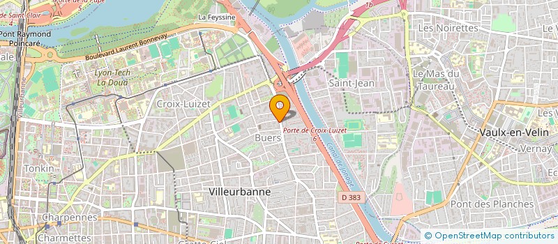 localisation de l'entreprise MONSIEUR IMAD KADDOURI  VILLEURBANNE