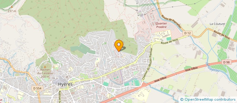 localisation de l'entreprise MONSIEUR IMAD KAJJAJ à HYERES